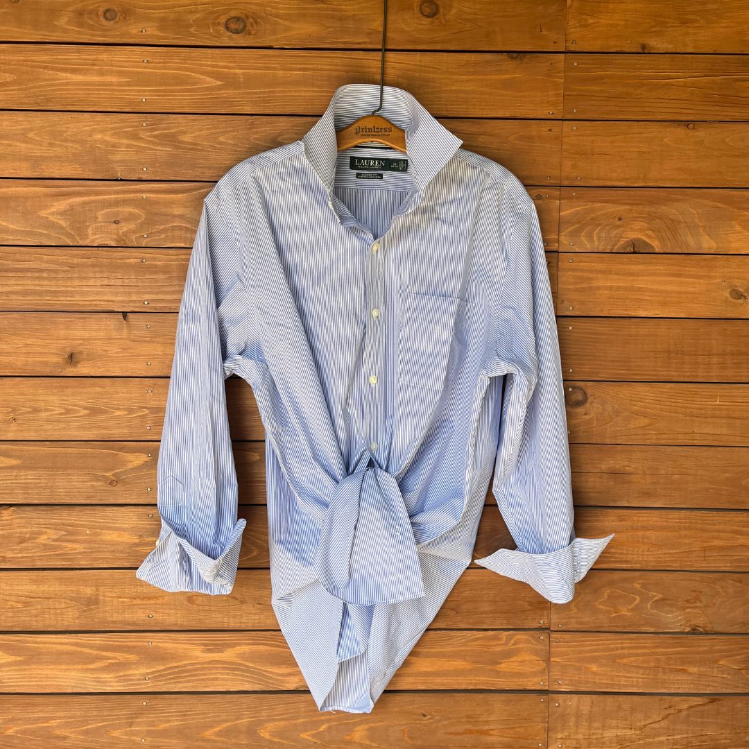 Lauren Ralph Lauren Striped Button Down