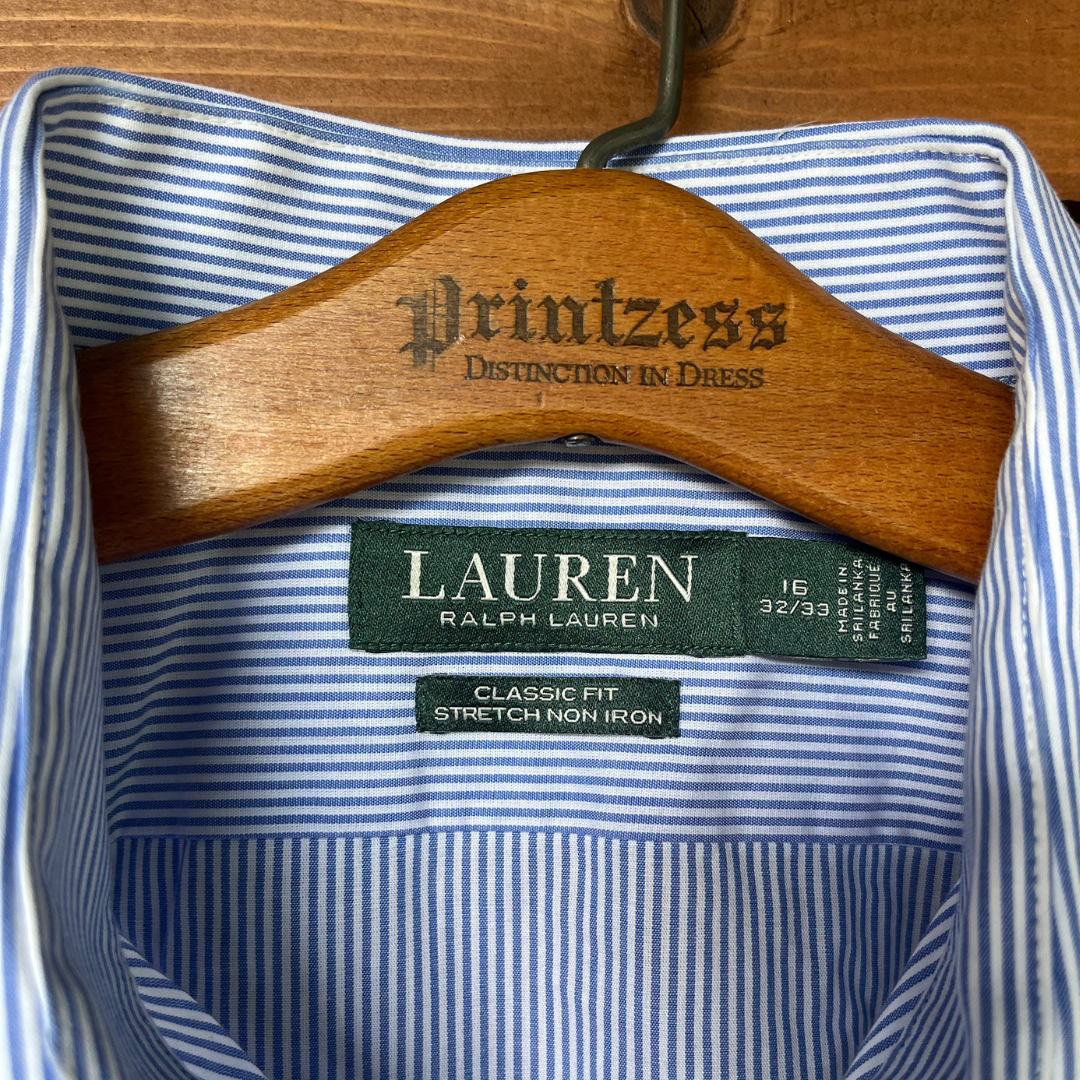 Lauren Ralph Lauren Striped Button Down