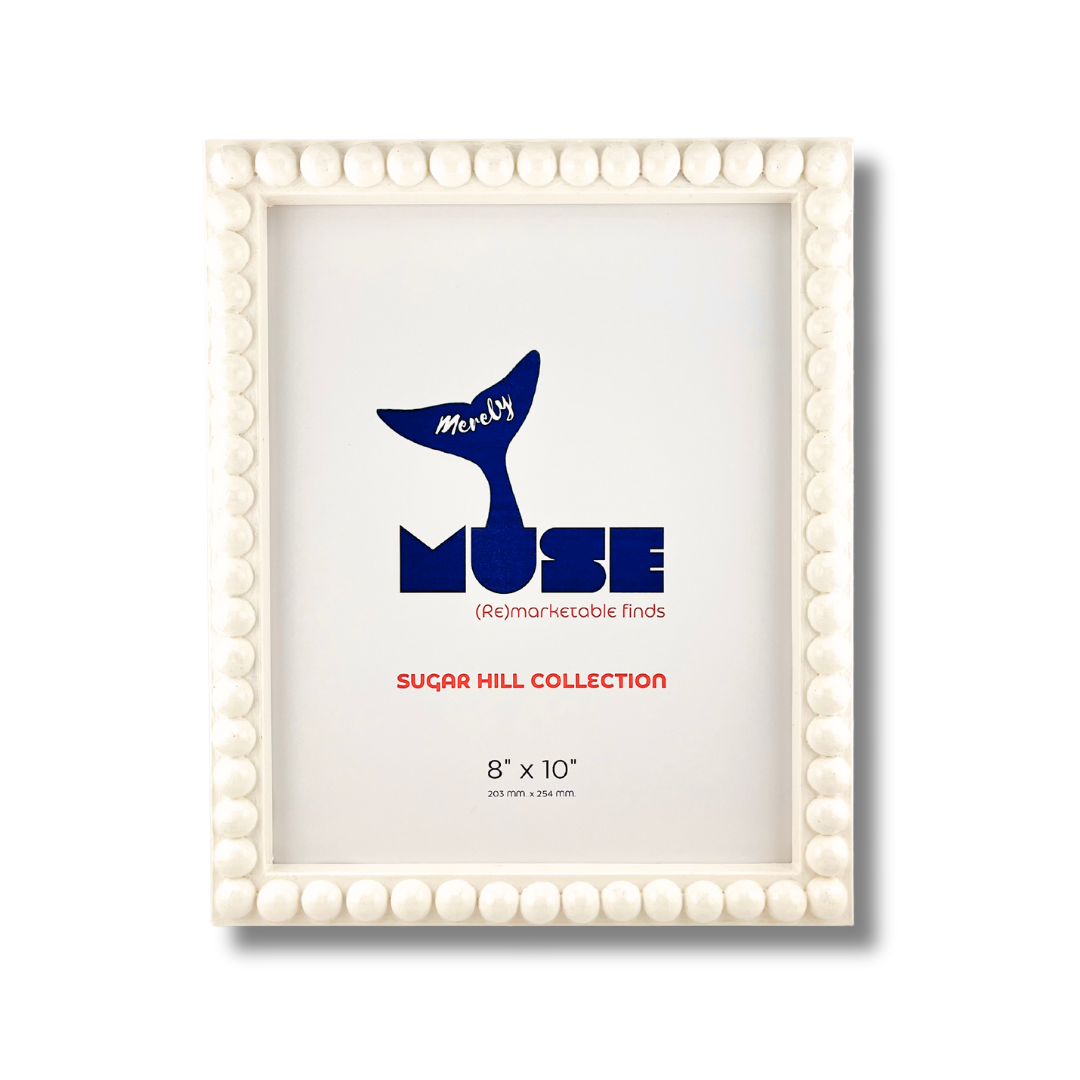 Simply White Bobbin Frame