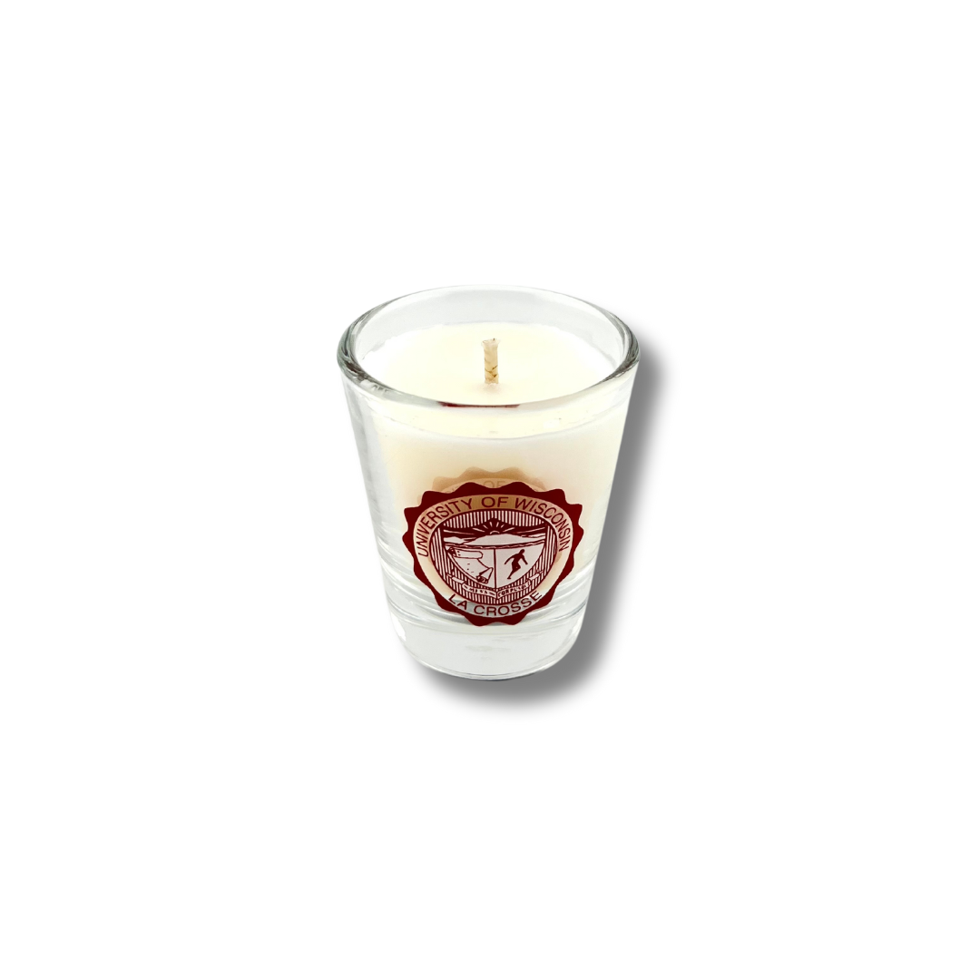 U of Wisconsin LaCrosse Mini Candle