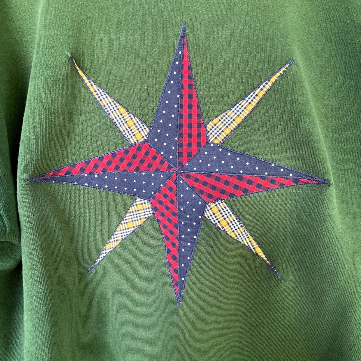 Quilt Star Sweatshirt