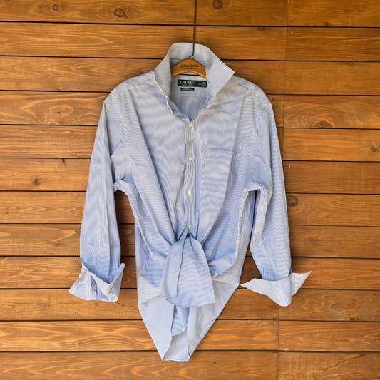 Lauren Ralph Lauren Striped Button Down