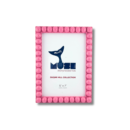 Little Bow Pink Bobbin Frame