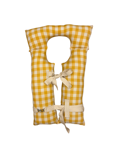 Vintage Inspired Life Vest Decor - Sun Yellow