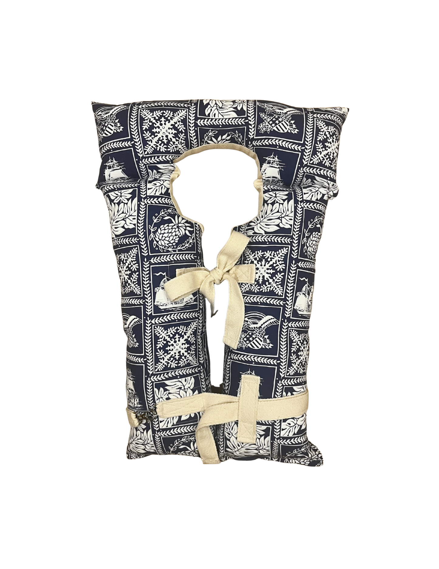 Vintage Inspired Life Vest Decor - Hawaiian Maritime