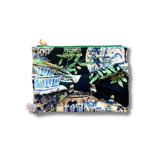 Chinoiserie Bow Clutch