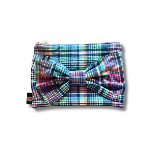 Bow Clutch(80s Plaid)