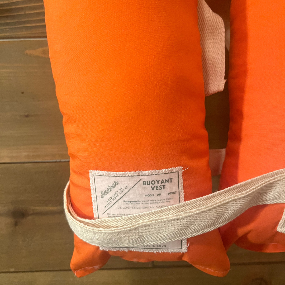 Vintage Inspired Life Vest Decor - Special Edition No. 3