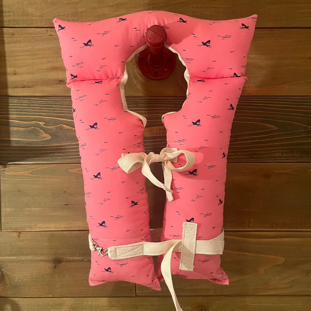 Vintage Inspired Life Vest Decor - Shark