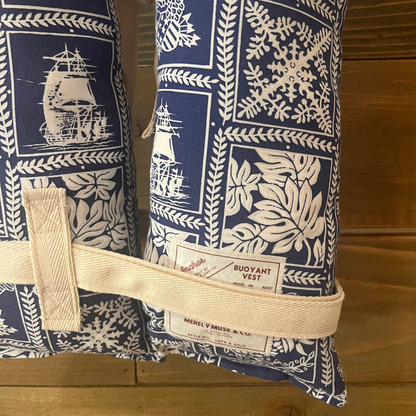 Vintage Inspired Life Vest Decor - Hawaiian Maritime