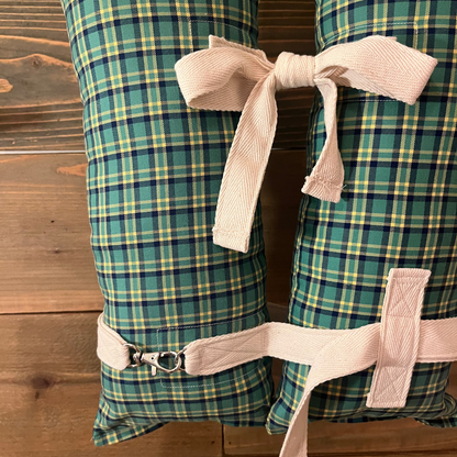 Vintage Inspired Life Vest Decor - Camp Green