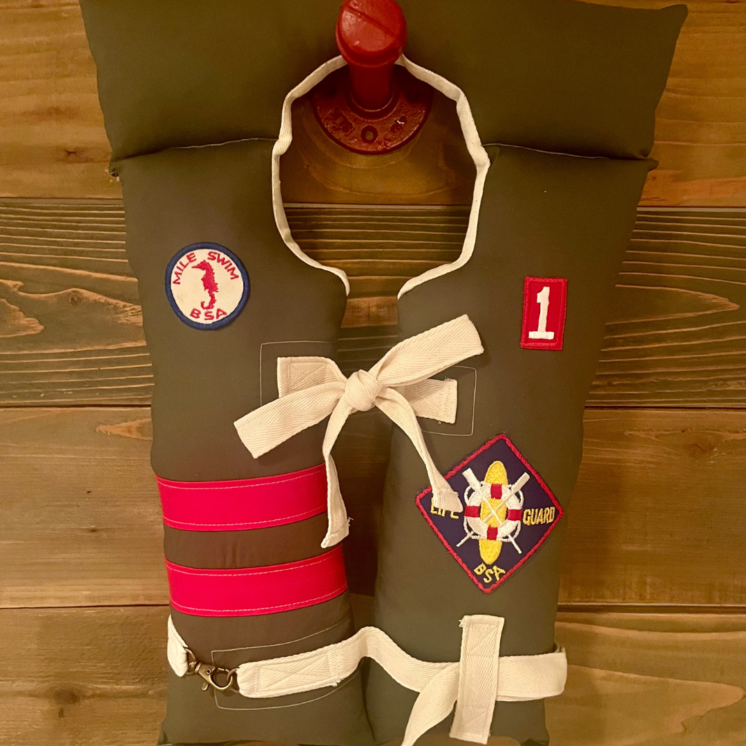 Vintage Inspired Life Vest Decor - Scout