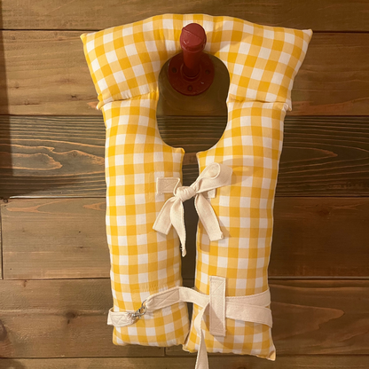 Vintage Inspired Life Vest Decor - Sun Yellow
