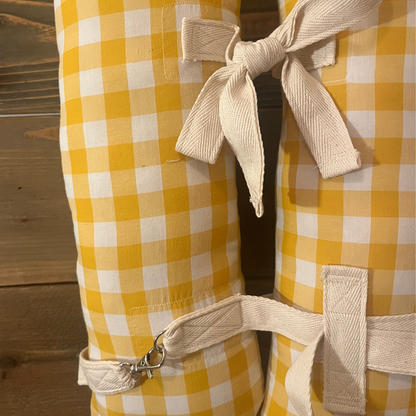 Vintage Inspired Life Vest Decor - Sun Yellow