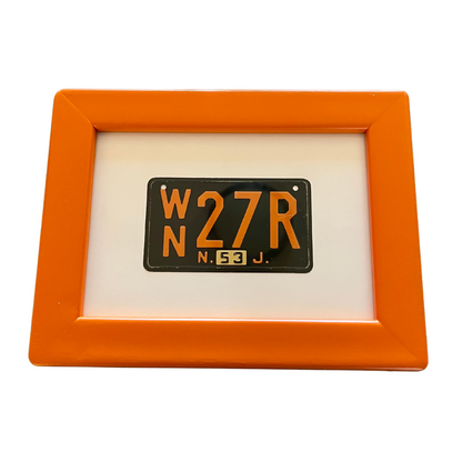 New Jersey Bicycle License Plate Art