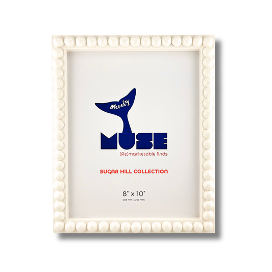 Simply White Bobbin Frame