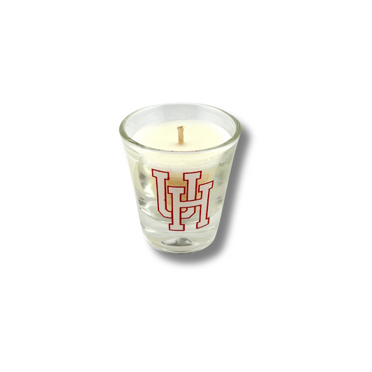 U of Houston Mini Candle