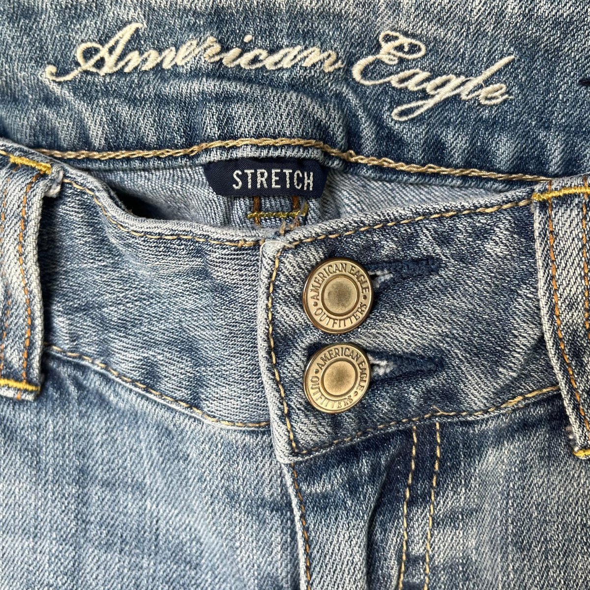 American Eagle Y2K Low Rise Artist Jeans
