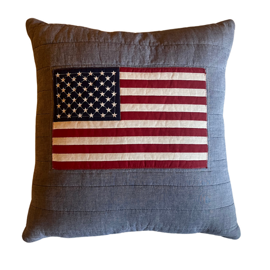 American Flag Pillow