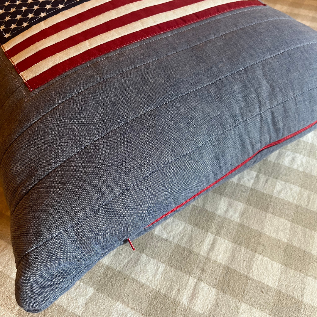 American Flag Pillow