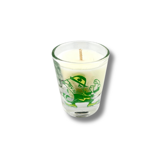 Fighting Irish Mini Candle