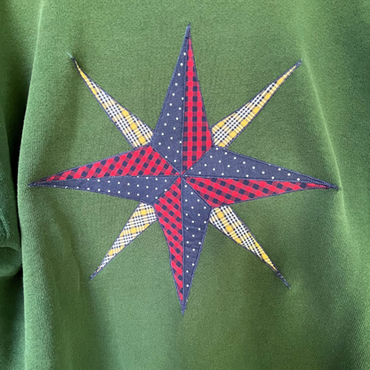 Quilt Star Sweatshirt