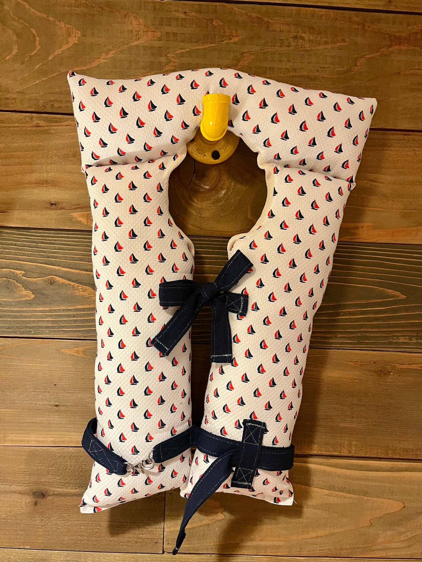 Vintage Inspired Life Vest - Sailboats