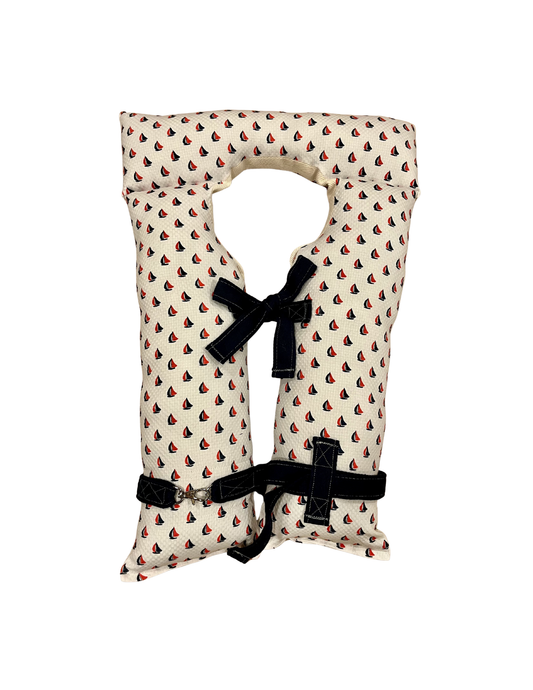 Vintage Inspired Life Vest - Sailboats