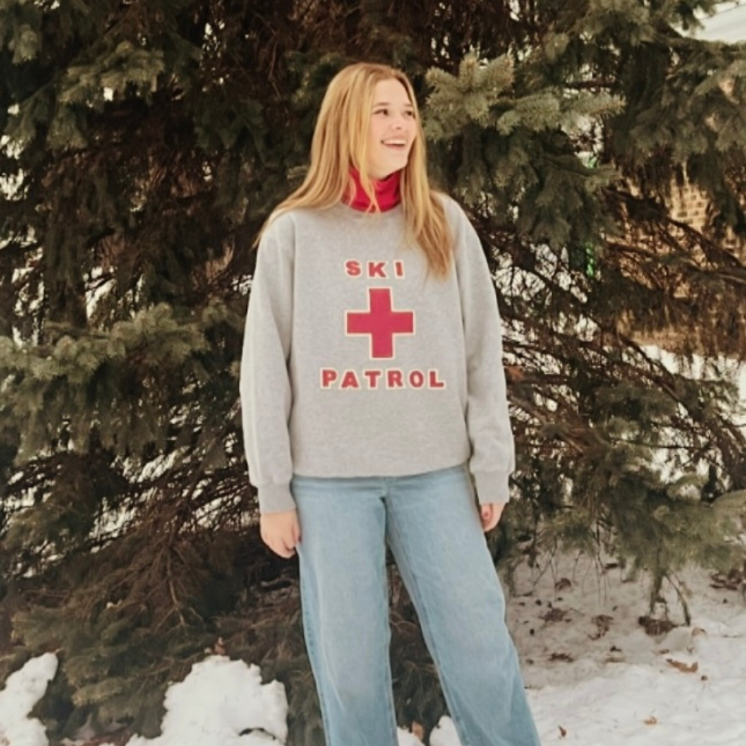 Ski Patrol Crewneck Sweatshirt